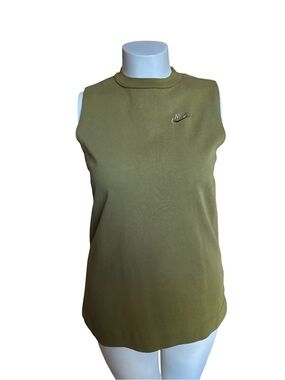 Women’s Nike Olive Sleeveless Tank Top